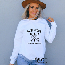 Load image into Gallery viewer, Adventure Everywhere - Unisex Crewneck
