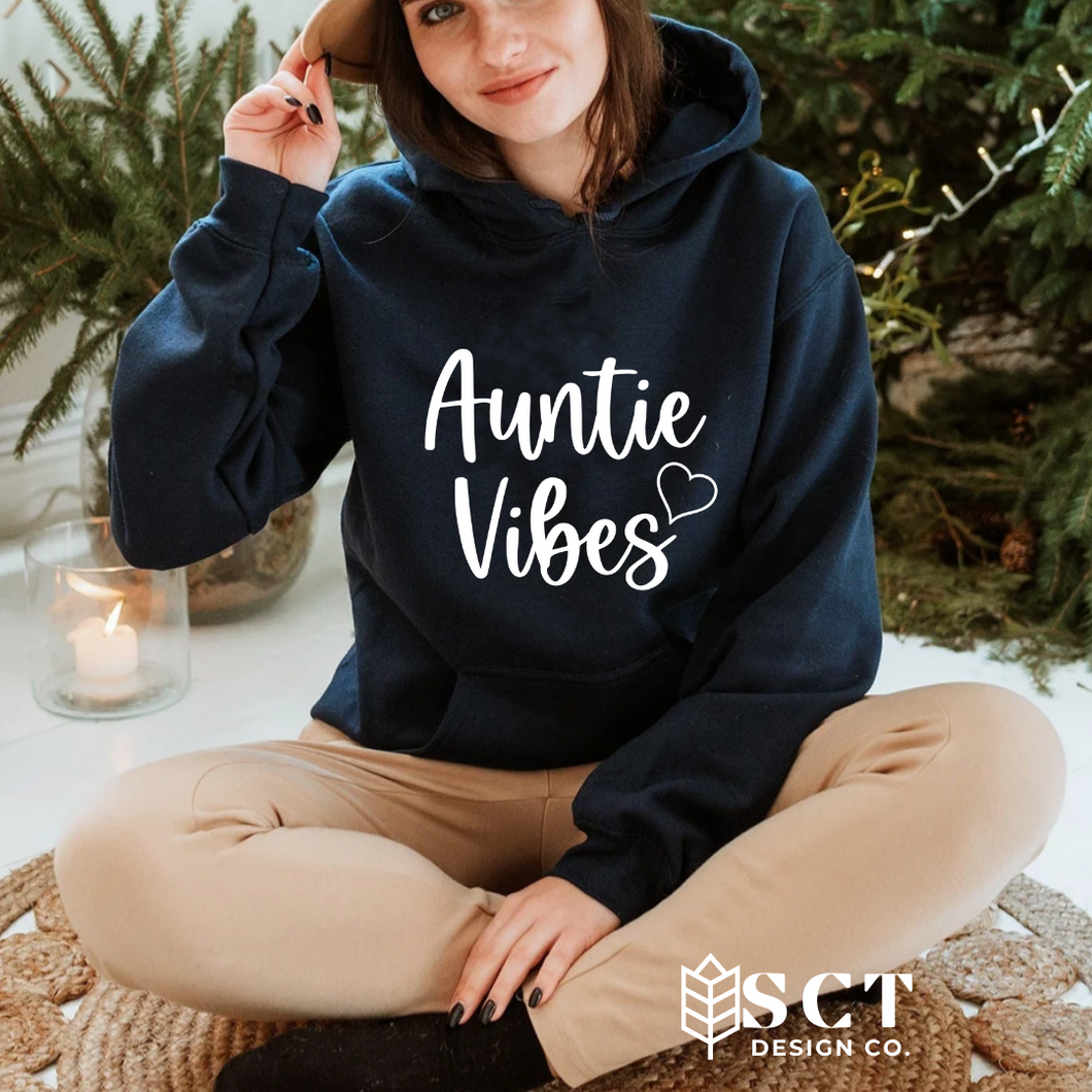 Auntie Vibes - Unisex Hoodie