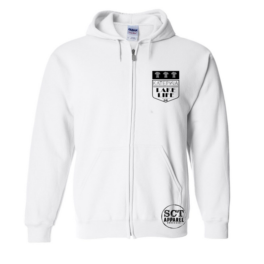 Katepwa Lake Life Highway 56 Design - Unisex Zip-up Hoodie