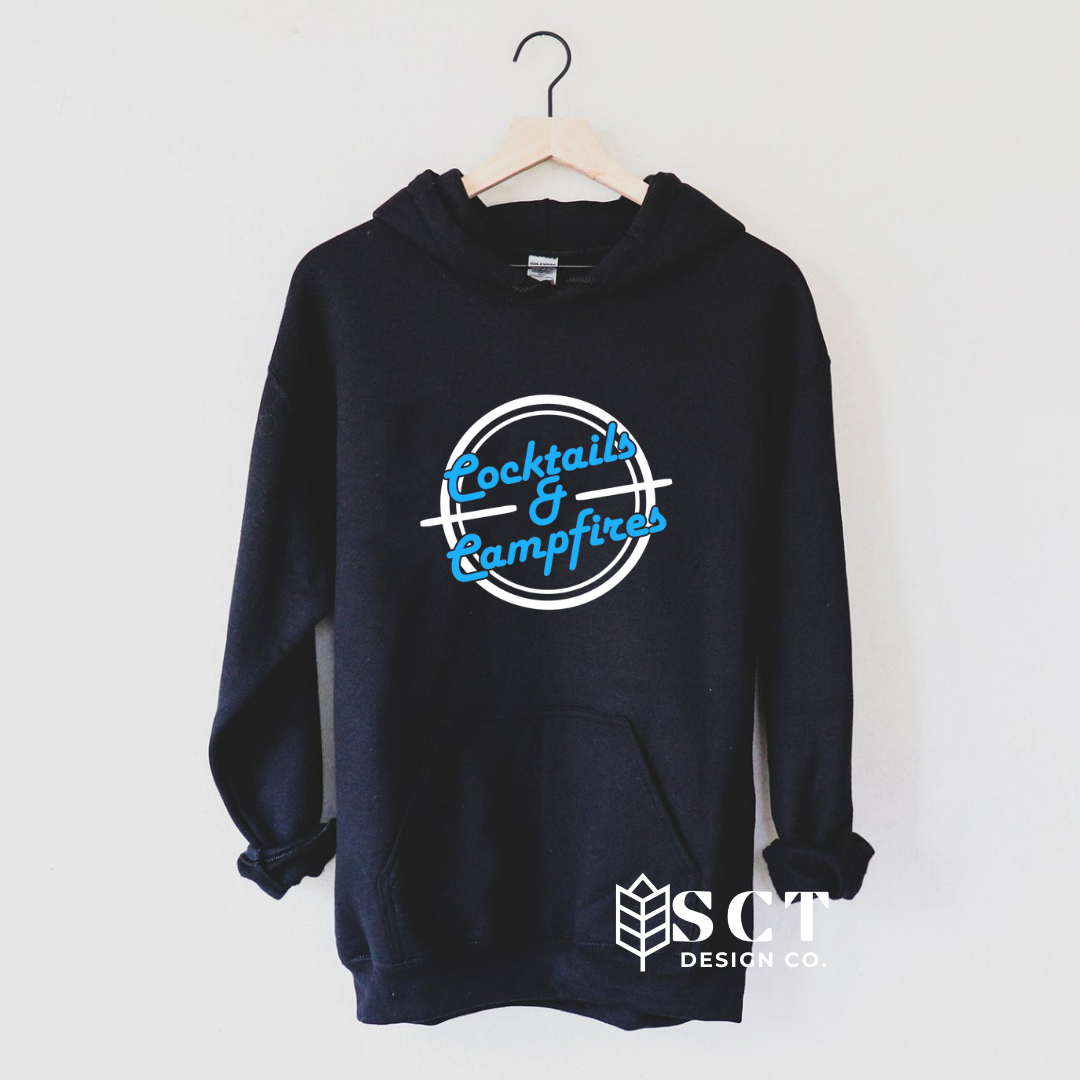 Cocktails and Campfires - Unisex Hoodie