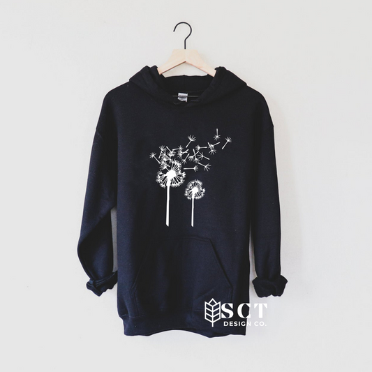 Dandelion Blowing - Unisex Bunnyhug/Hoodie