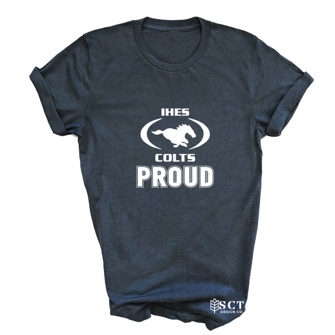 IHES - Colts Proud Adult Tee