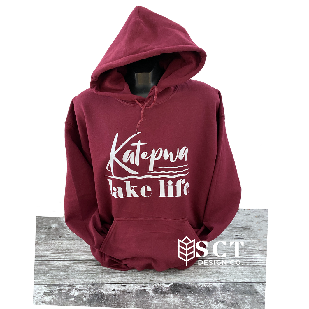 Katepwa Lake Life {water} - Unisex Hoodie