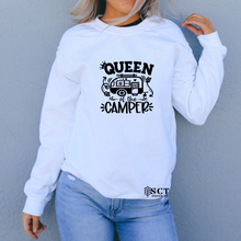 Load image into Gallery viewer, Queen Of The Camper - Unisex Crewneck
