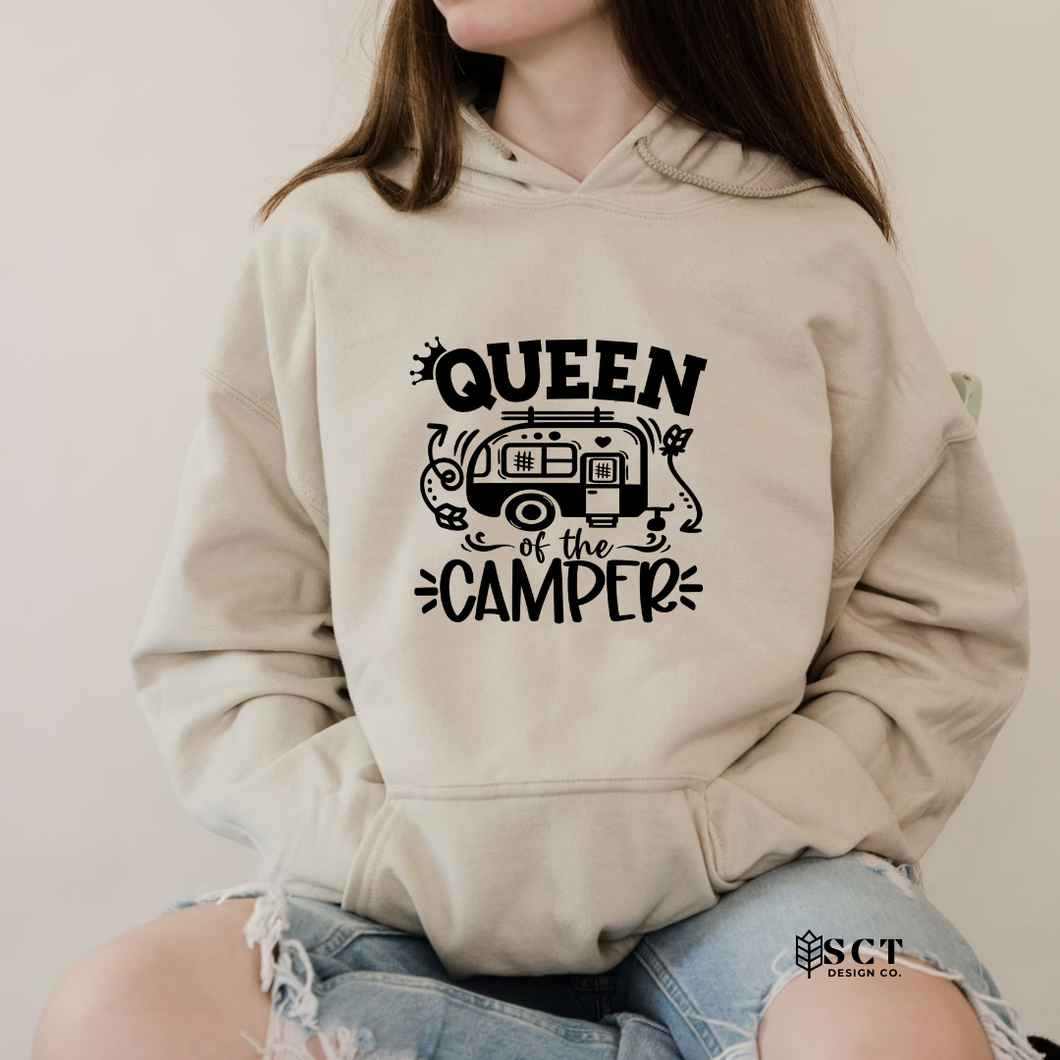 Queen of the Camper - Unisex Hoodie
