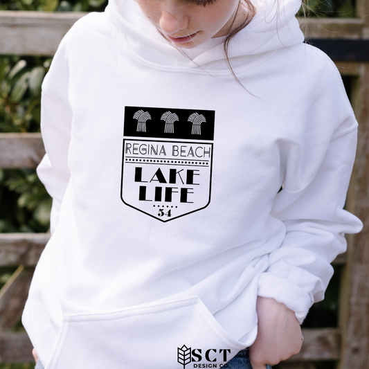 Regina Beach Lake Life ~ Highway 54 - Youth hoodies