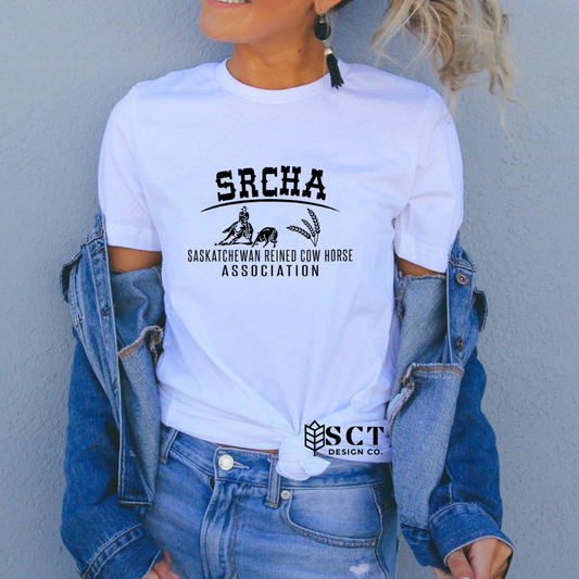 SRCHA - Saskatchewan Reined Cow Horse Association - Unisex Tee
