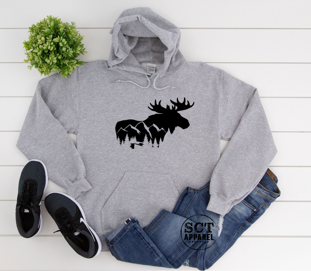 Moose Mountain - Unisex hoodie