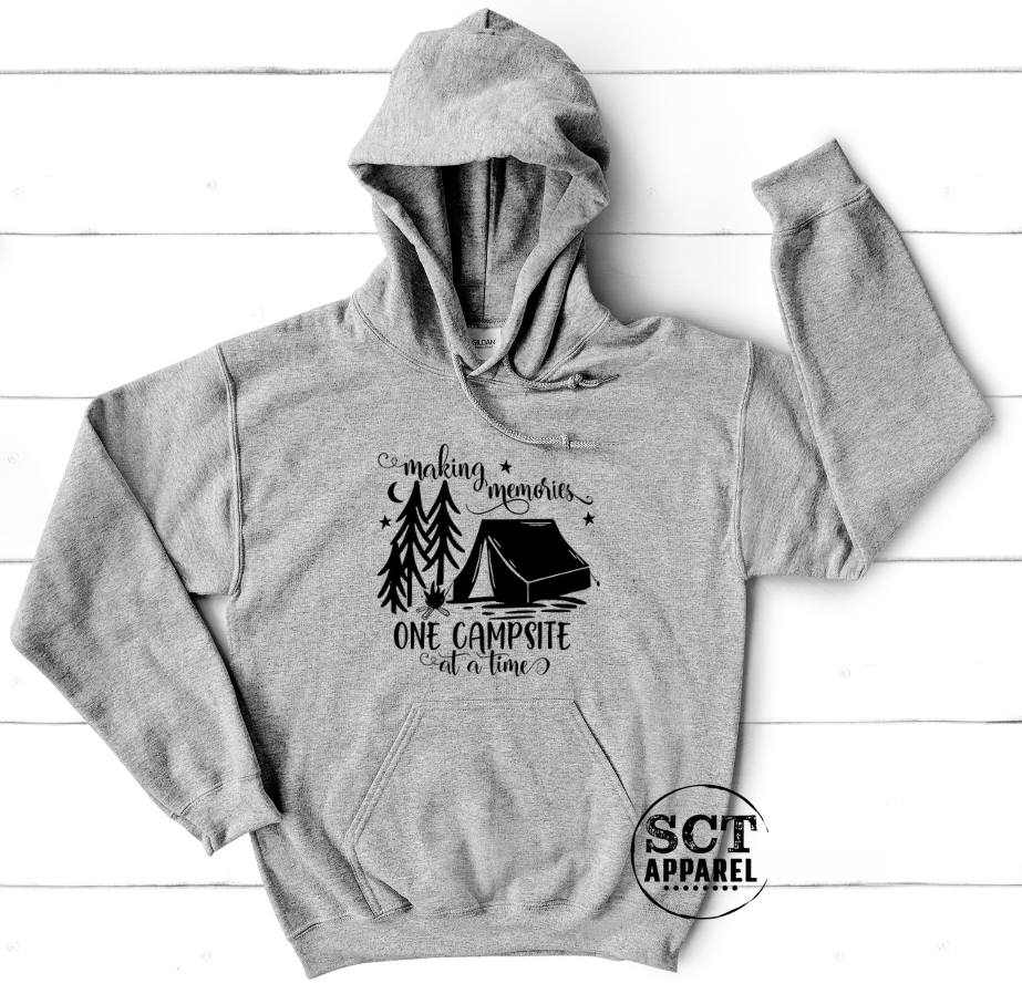 Making Memories One Campsite At A Time- Unisex hoodie
