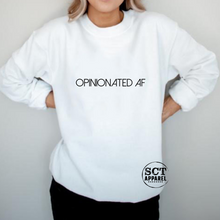 Load image into Gallery viewer, Opinionated AF - Unisex crewneck sweater
