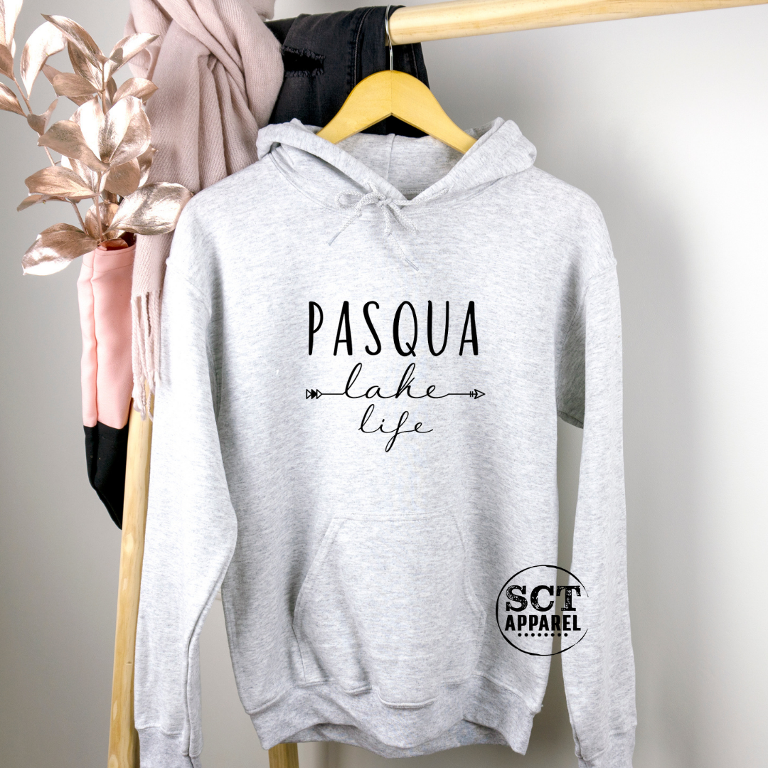 Pasqua Lake Life Script - Unisex Hoodie/Bunnyhug