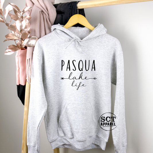 Pasqua Lake Life Script - Unisex Hoodie/Bunnyhug