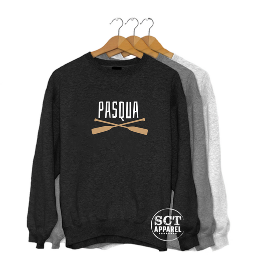 Pasqua 2 Crossed Oars - Unisex Crewneck Sweater