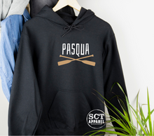 Load image into Gallery viewer, Pasqua 2 Crossed Oars - Unisex Hoodie/Bunnyhug
