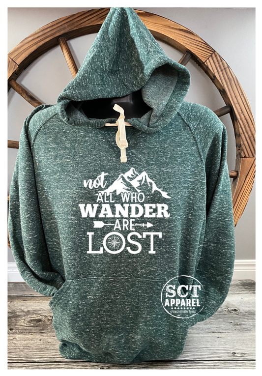 Not All Who Wander Are Lost - Vintage - Unisex Hoodie/Bunnyhug