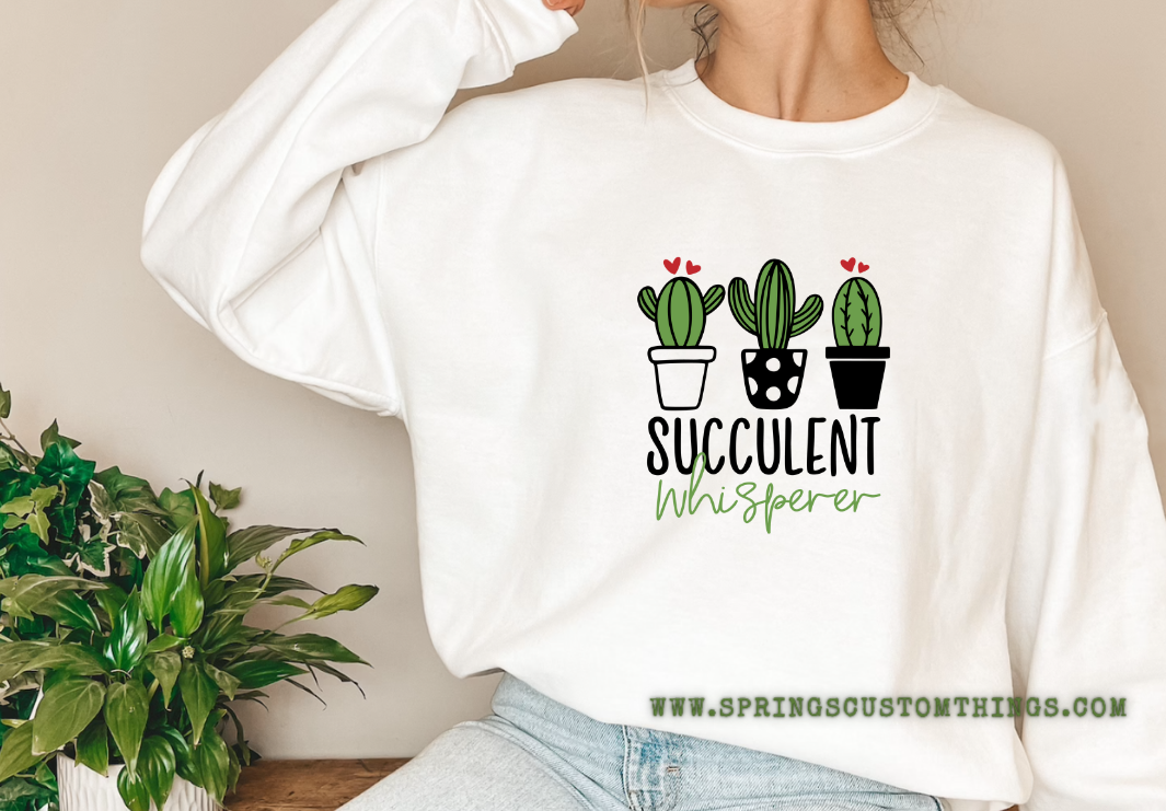 succulent sweater Succulent Whisperer