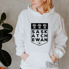 Load image into Gallery viewer, Saskatchewan {highway sign} - Unisex Hoodie
