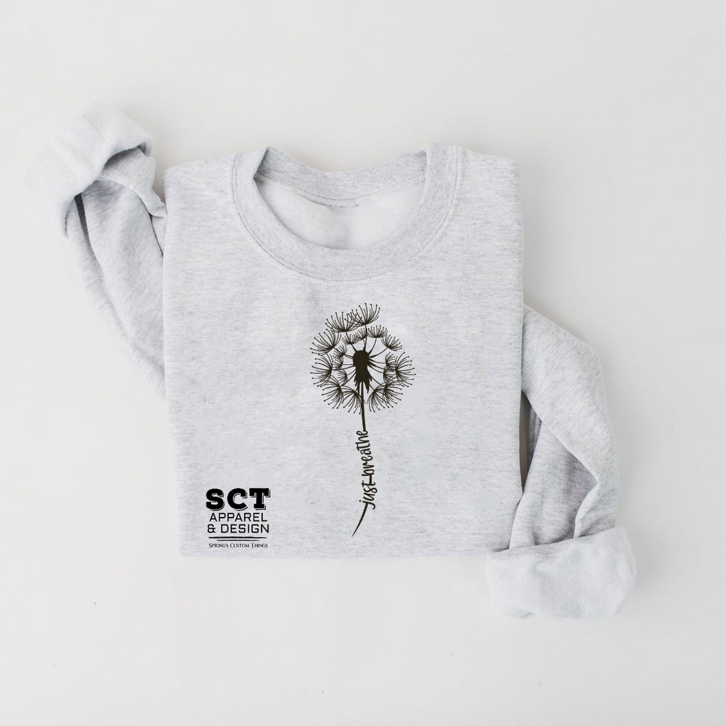 Just Breathe - Unisex Crewneck Sweater