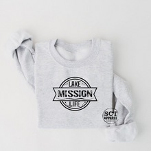 Load image into Gallery viewer, Mission Lake Life - Unisex Crewneck Sweater
