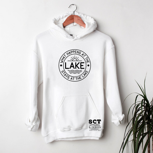 What Happens At The Lake Stays At The Lake - Unisex Hoodie/Bunnyhug