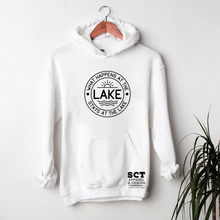 Load image into Gallery viewer, What Happens At The Lake Stays At The Lake - Unisex Hoodie/Bunnyhug
