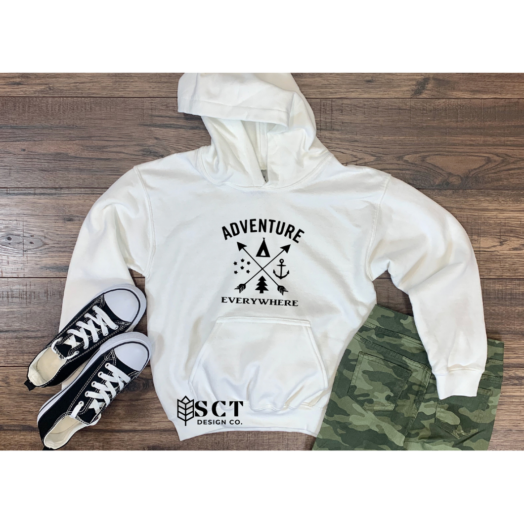 Adventure Everywhere - Youth Hoodie