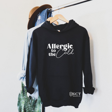 Load image into Gallery viewer, Allergic to the cold - Unisex Hoodie
