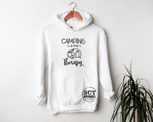 Load image into Gallery viewer, Camping is my Therapy - Unisex Hoodie
