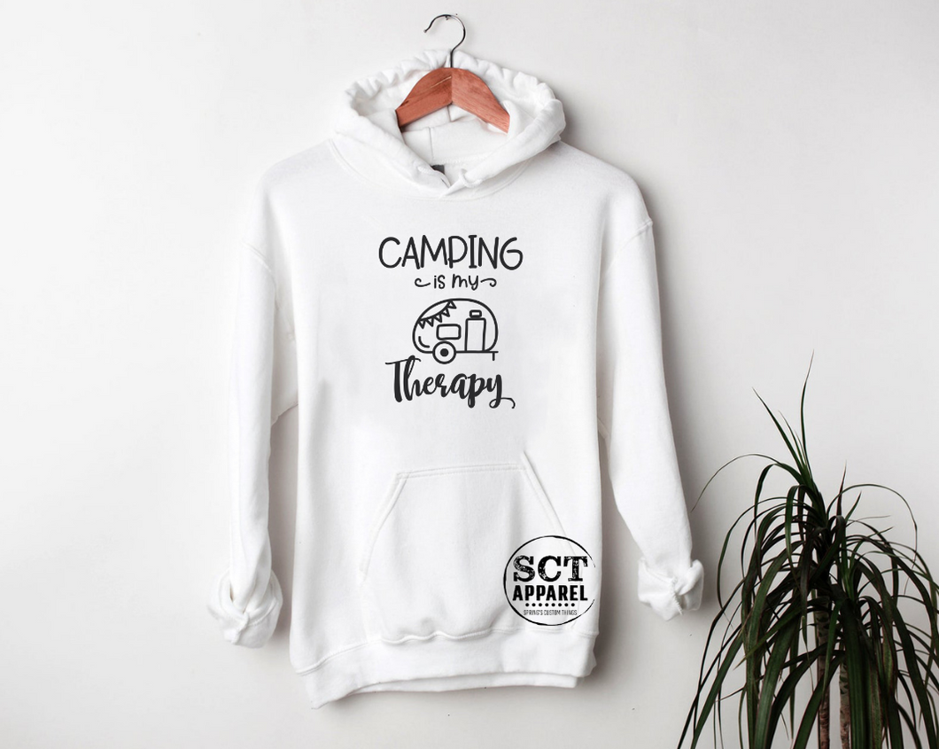 Camping is my Therapy - Unisex Hoodie