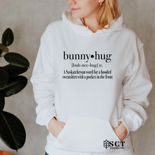 Load image into Gallery viewer, Bunnyhug...a Saskatchewan word...- Unisex Hoodie
