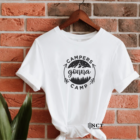 Campers Gonna Camp - Unisex Tee