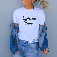 Load image into Gallery viewer, Cowhorse Babe - Unisex Tee
