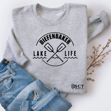 Load image into Gallery viewer, Lake Diefenbaker life {2 paddles} - Unisex Crewneck
