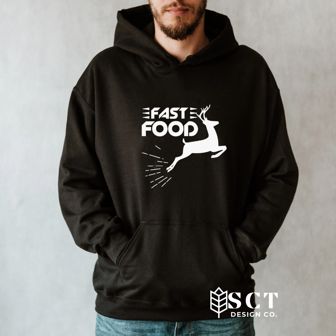 Fast Food Hunting Unisex Hoodie SCT Design Co