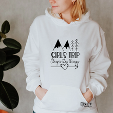 Load image into Gallery viewer, Girls Trip Cheaper Than Therapy - Unisex Hoodie

