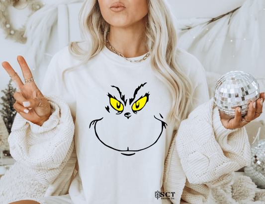 Grinch Face - Unisex Tee