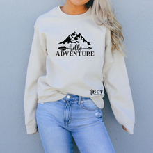 Load image into Gallery viewer, Hello Adventure - Unisex Crewneck
