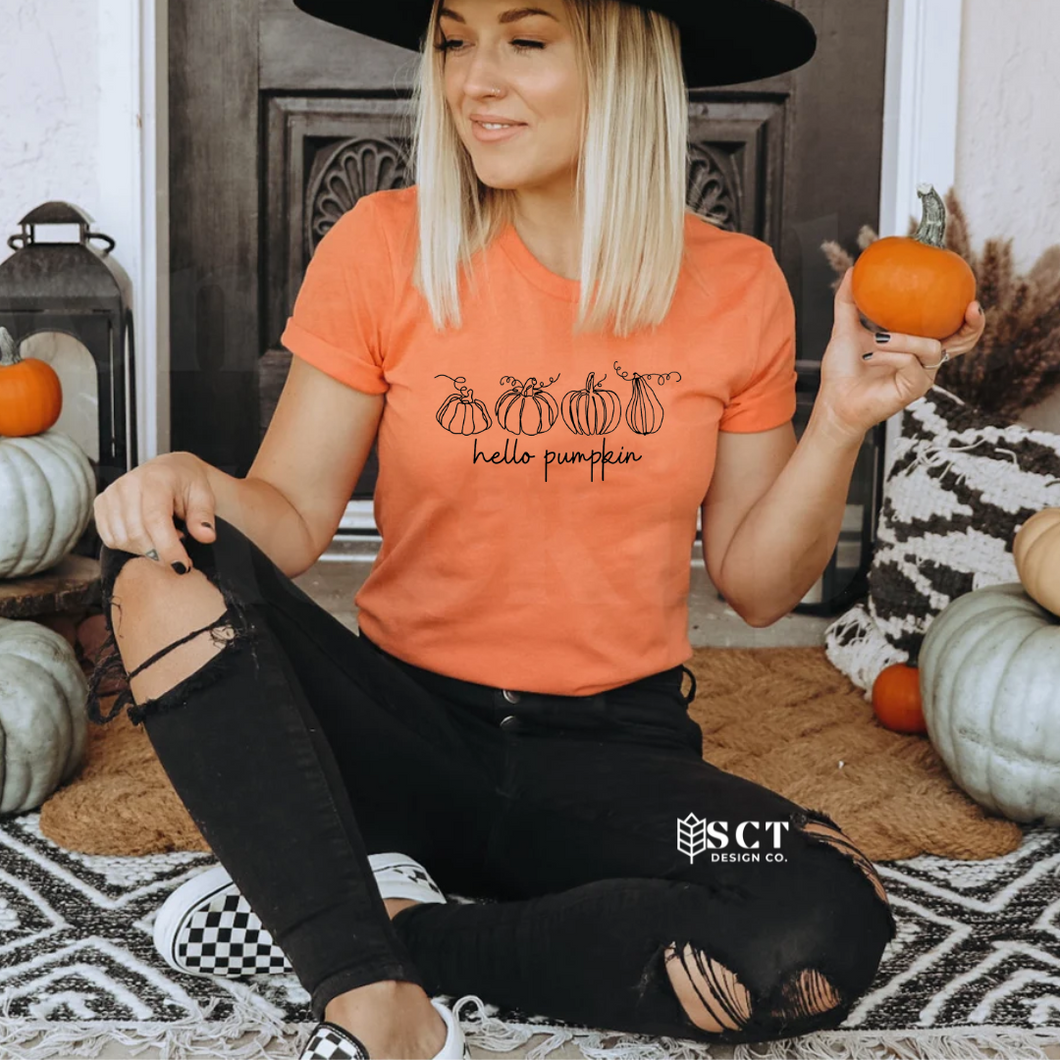 hello pumpkin - Unisex Tee