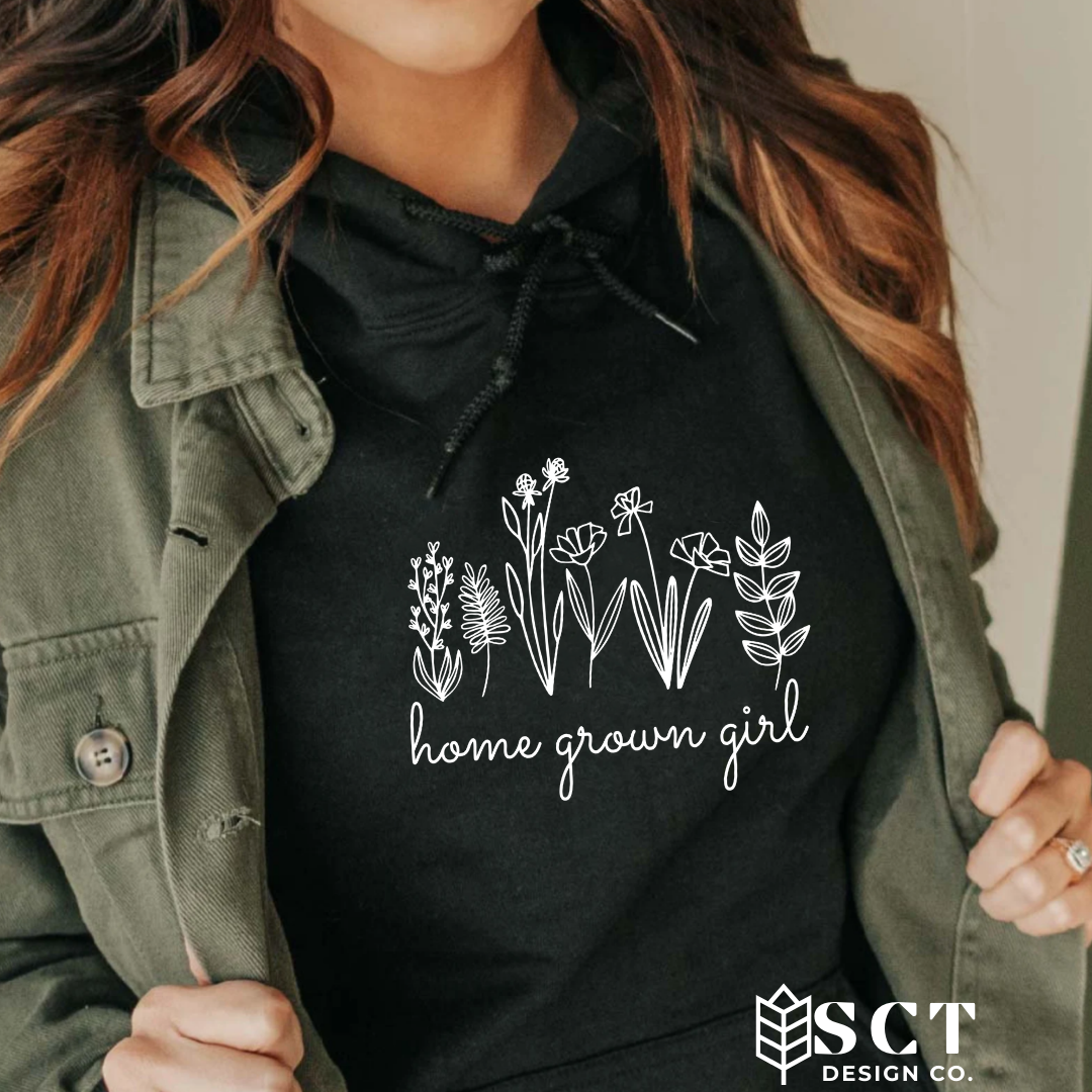 Home Grown Girl - Unisex Bunnyhug/Hoodie