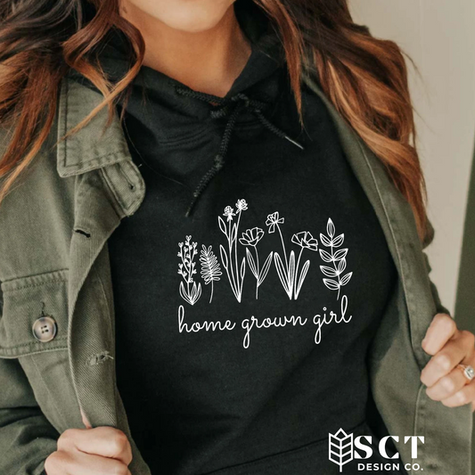 Home Grown Girl - Unisex Bunnyhug/Hoodie
