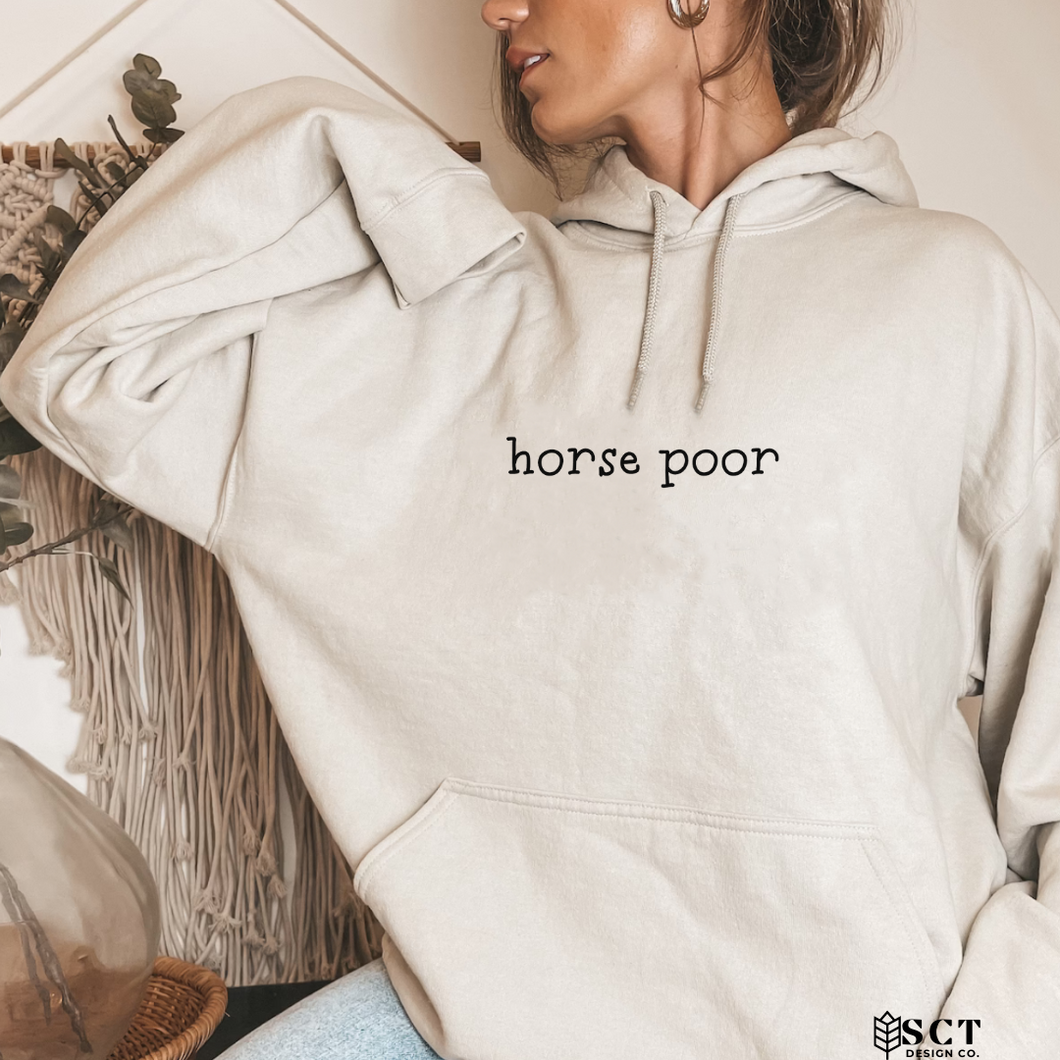 horse poor - Unisex Hoodie