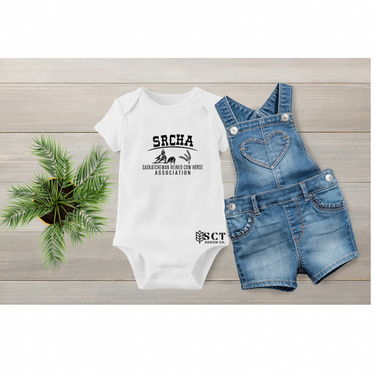 SRCHA - Saskatchewan Reined Cow Horse Association - Infant onesie
