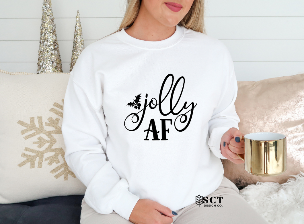 Jolly AF - Unisex Crewneck