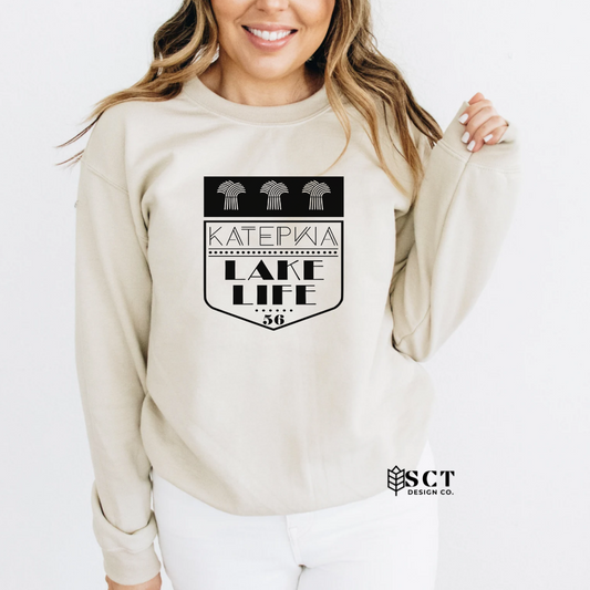 Katepwa Lake Life ~ Highway 56 - Unisex Crewneck
