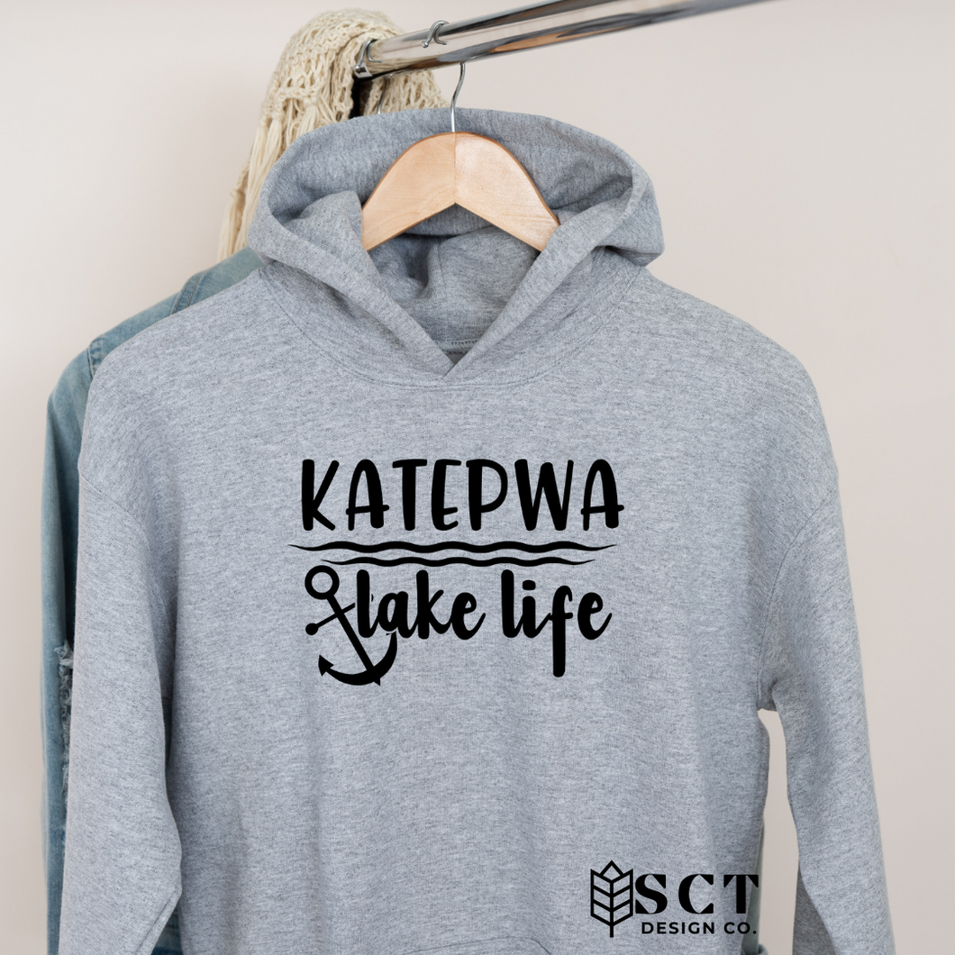 Katepwa Lake Life {Anchor}- Youth Hoodie