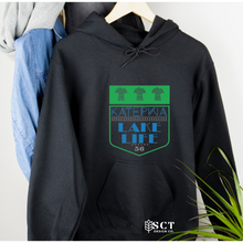 Load image into Gallery viewer, Katepwa Lake Life {highway 56 multi-colour} - Unisex hoodie
