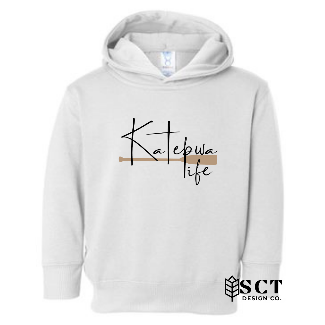 Katepwa Life Script {Paddle} - Youth Hoodie