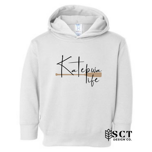 Katepwa Life Script {Paddle} - Youth Hoodie
