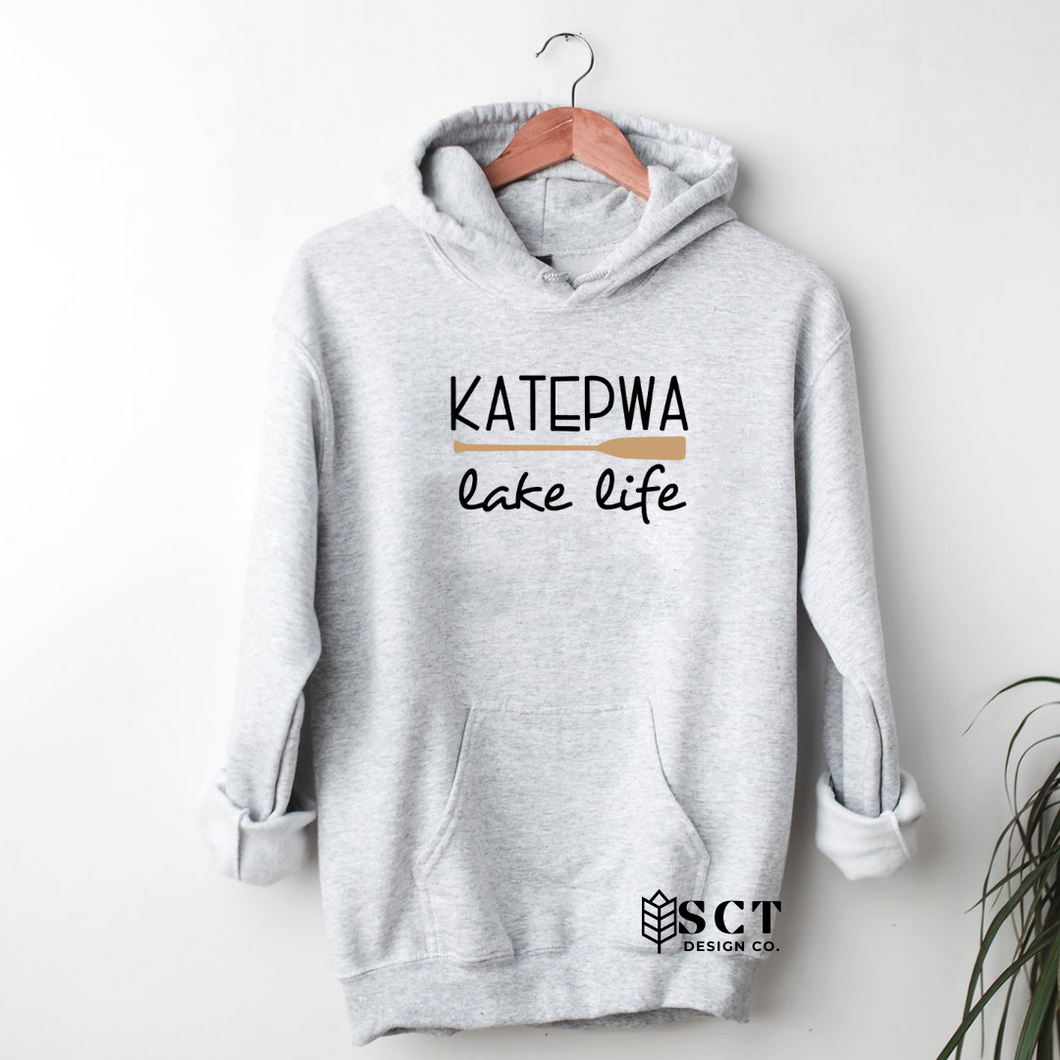 Katepwa Lake life - One Paddle [3] - Unisex Hoodie