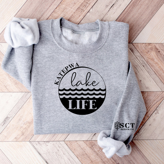 Katepwa Lake Life {waves} - Unisex Crewneck